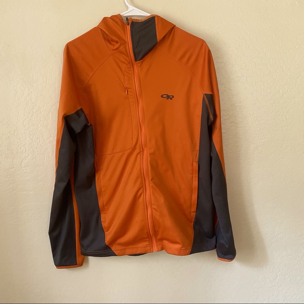 Outdoor research soft shell jacket